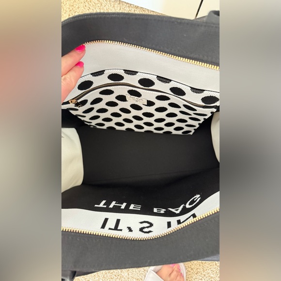 Kate Spade X Target NWT Black and White Large Tote It’s in the bag - Picture 8 of 8
